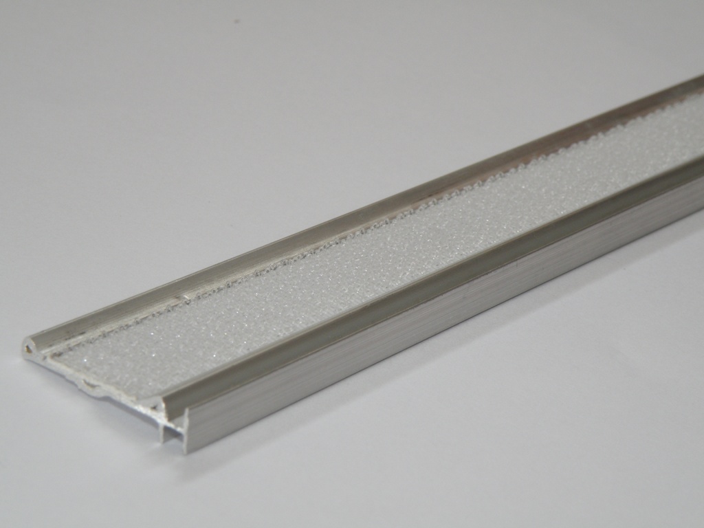 1" Valance Mounting Track - 10ft Long - Click Image to Close