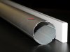39" Long 1-5/8" in Diameter Roller Shade Tube and Weight Bar