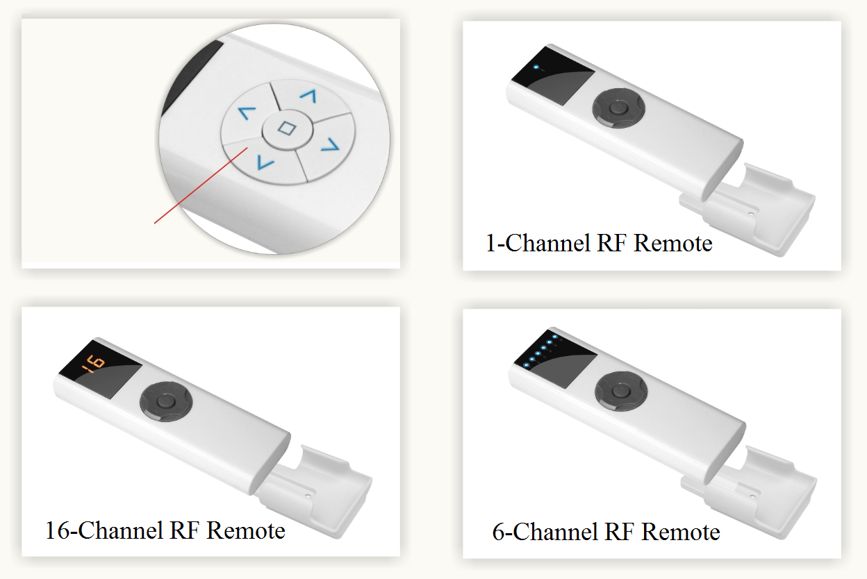 Multiple Channel Remote for CL200BT and CL800 E Series Motors - Click Image to Close